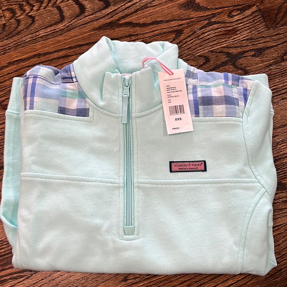 Vineyard Vines Shep Woman’s Turquoise Shirt size XXS